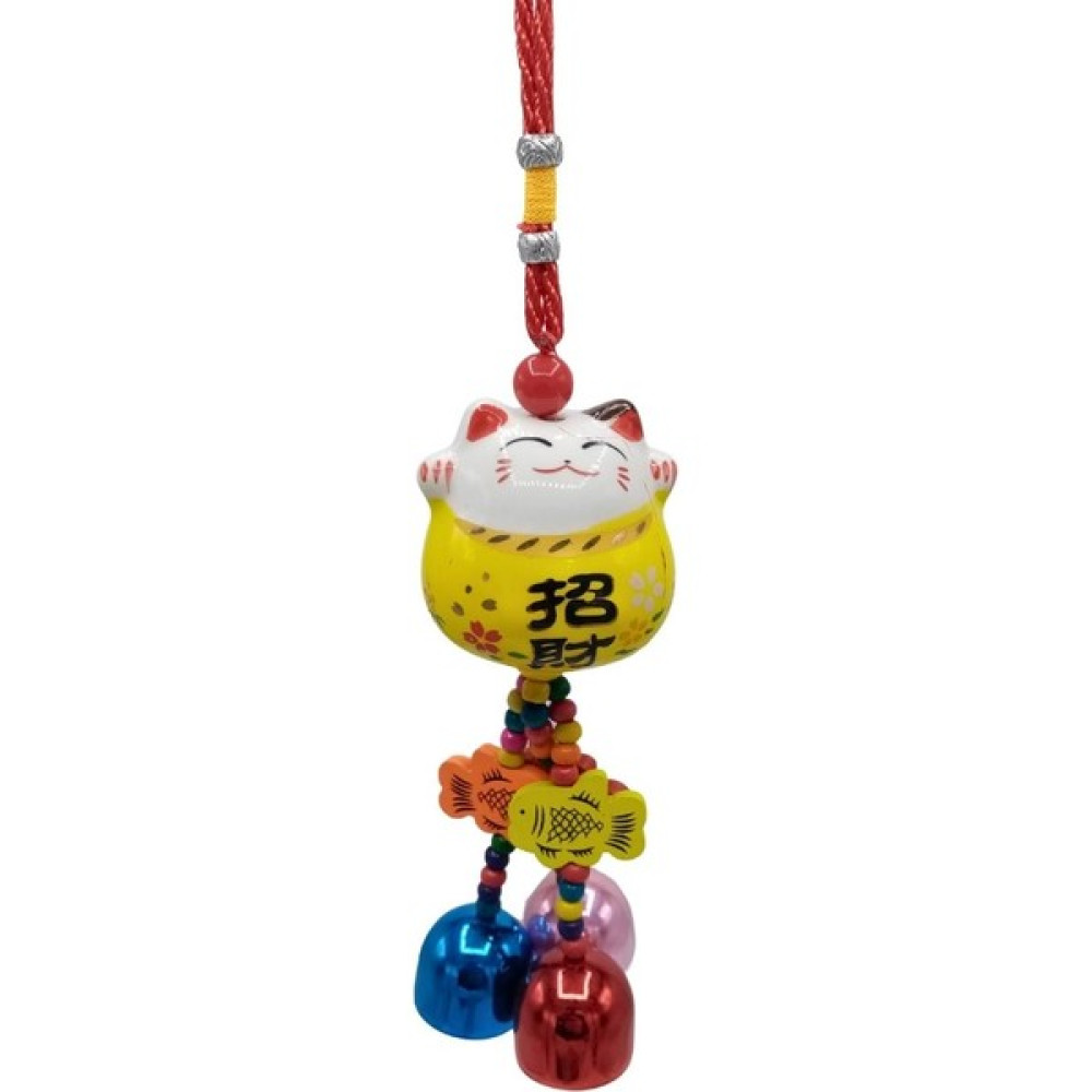 Dünyadan Hediyeler Feng Shui Maneki Neko Şans Kedisi Sarı No.3 Hediyelik Eşya Fiyatı