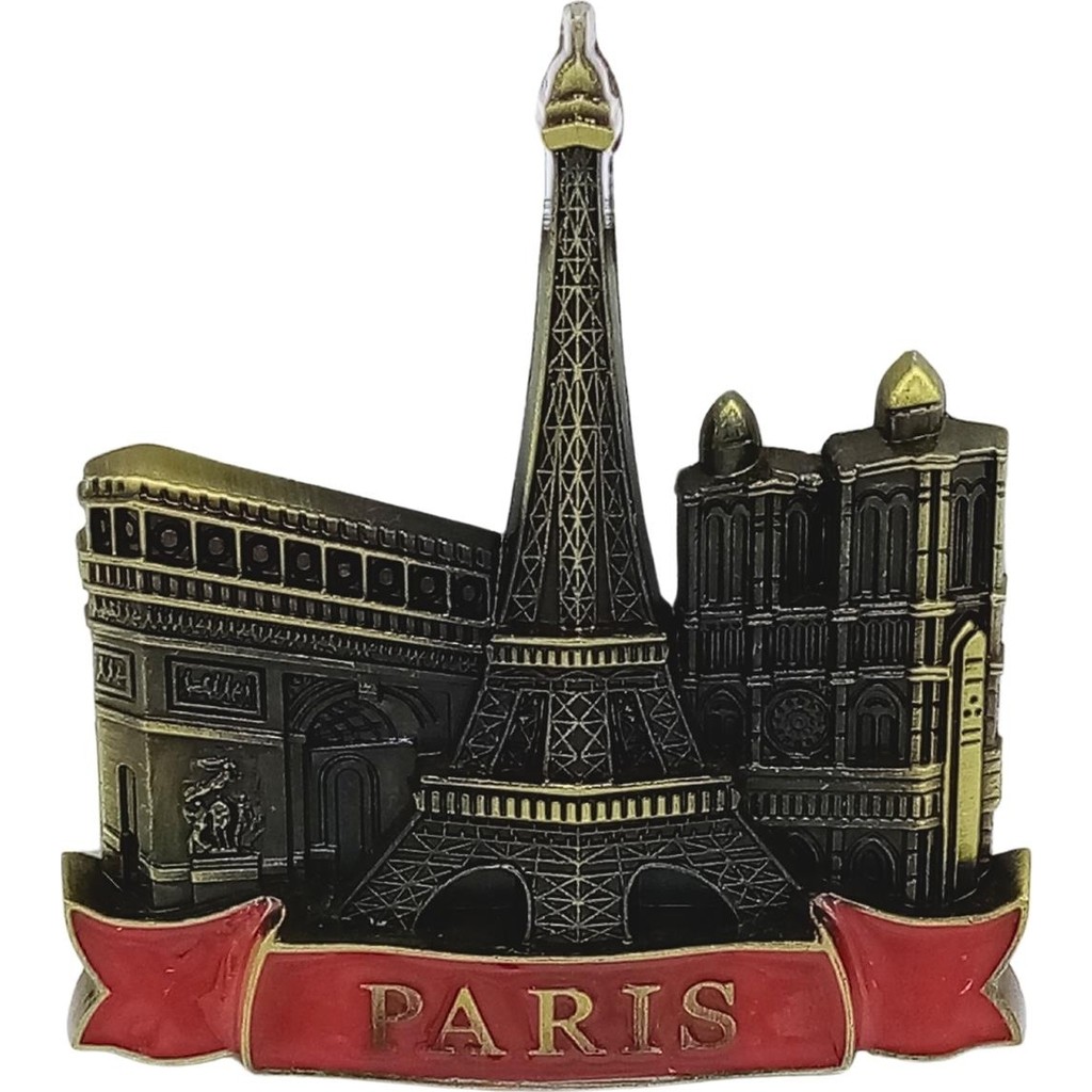Dünyadan Hediyeler Vintage Metal 3D Magnet Paris Fransa 7 cm SSD / Solid State Drive Fiyatı