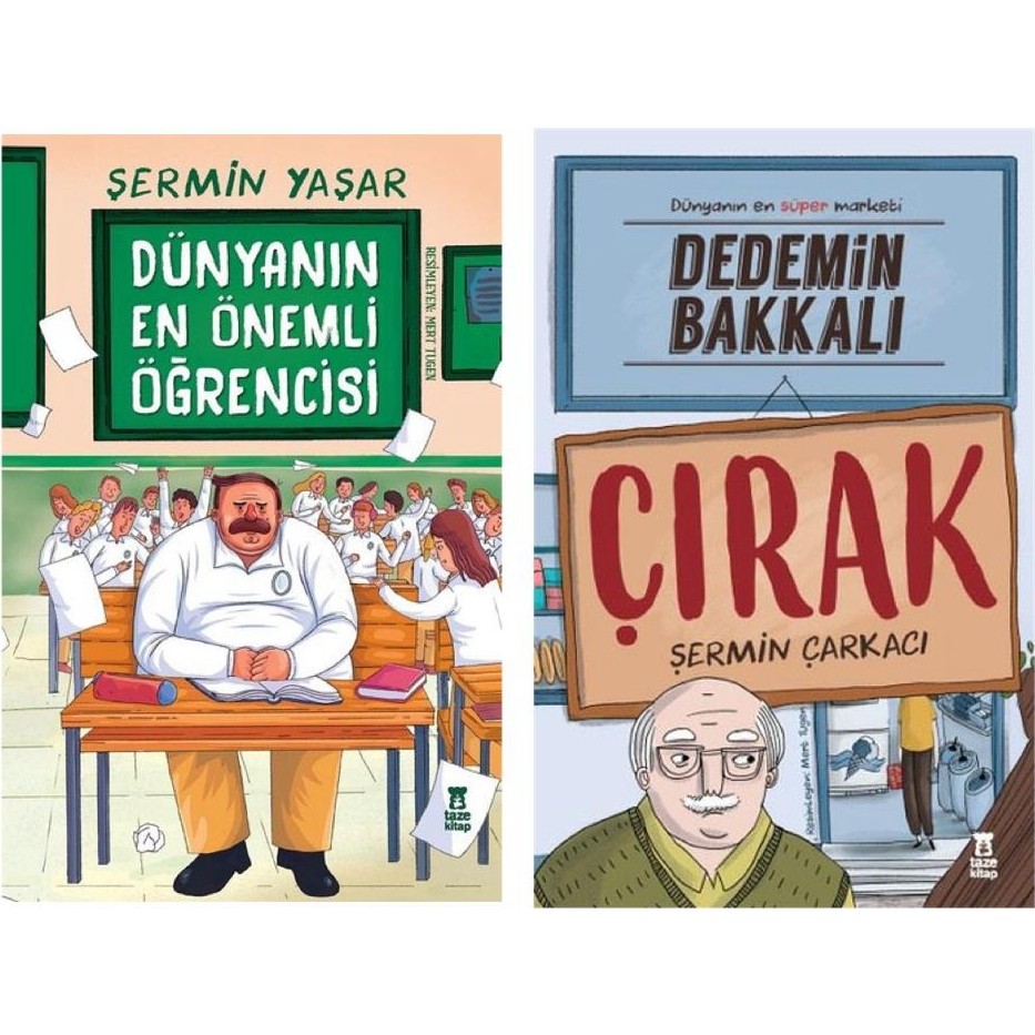 Dünyanın En Önemli Öğrencisi - Dedemin Bakkalı Çırak 2 Kitap - Şermin Yaşar Diğer Fiyatı