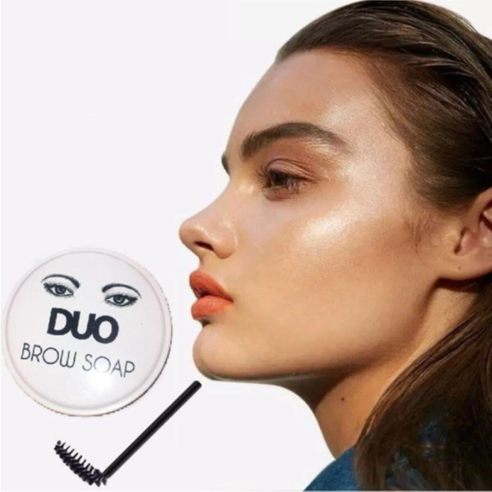 Duo Brow Soap Soapkaş Sabitleyici Şekillendirici 3d Sabun Kaş Kremi + Fırça Şık Bir Görünüm - 001 Makyaj Ürünleri Fiyatı