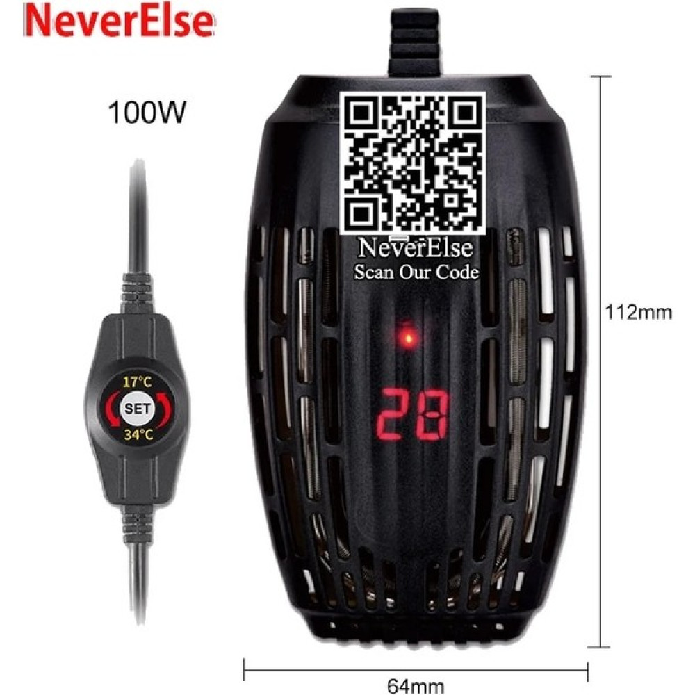Duoliang Shop Gümüş Tarzı Abd Fiş Adaptörü 110V Akvaryum Kaplumbağa Isıtıcı Anti-Aşırı Isınma Koruyucu Kabuk LCD Isıtma Paneli Çubuk Isıtıcı Kaplum... Evcil Hayvan Ürünleri Fiyatı