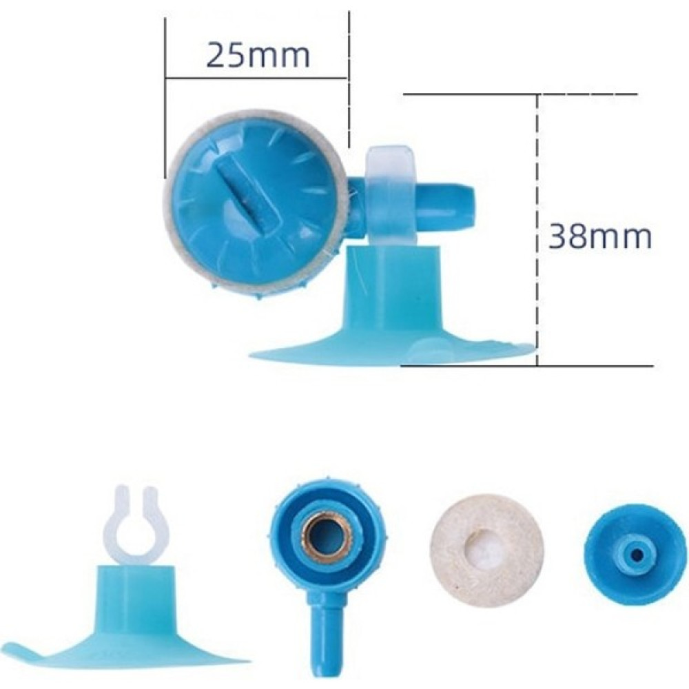 Duoliang Shop Mavi Stil 2 Adet Hava Pompası Aksesuarları Ayarlanabilir Hava Kabarcık Havalandırma Booster Vantuzlu Akvaryum Balıkları Tankı Pompa Oksijen Hidroponik (Yurt Dışından) Oto Boyaları Fiyatı