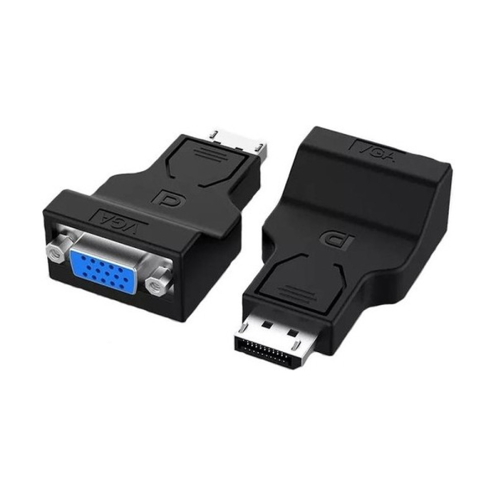Duplink Displayport VGA Çevirici Displayport To VGA 15PIN Display Giriş VGA Çıkış Adaptör Bilgisayar Çevirici ve Adaptörü Fiyatı
