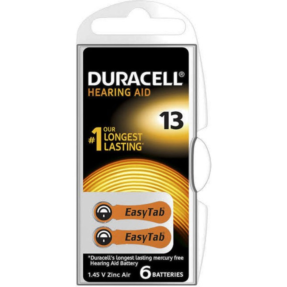 Duracell 13 No Kulaklık Pili 6lı Paket Şarj Cihazları & Kitler Fiyatı