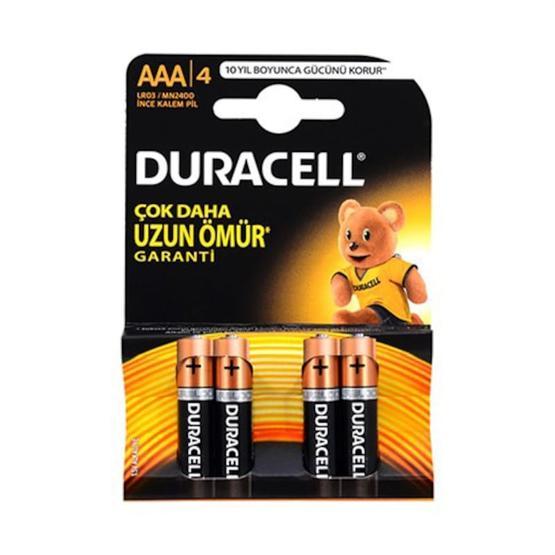Duracell AAA İnce 8+4 Adet Pil