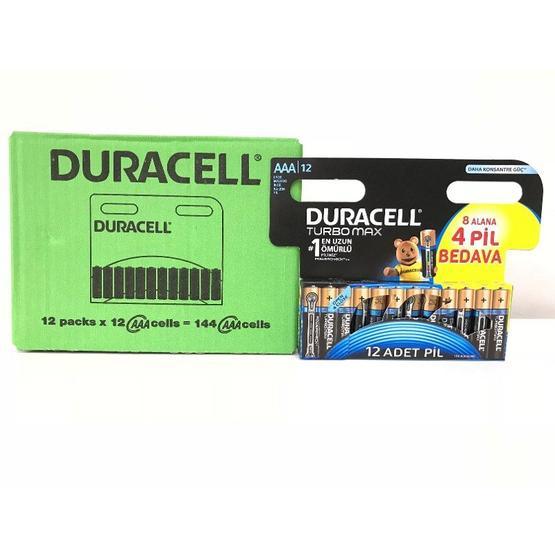 Duracell AAA İnce 8+4 Adet Pil