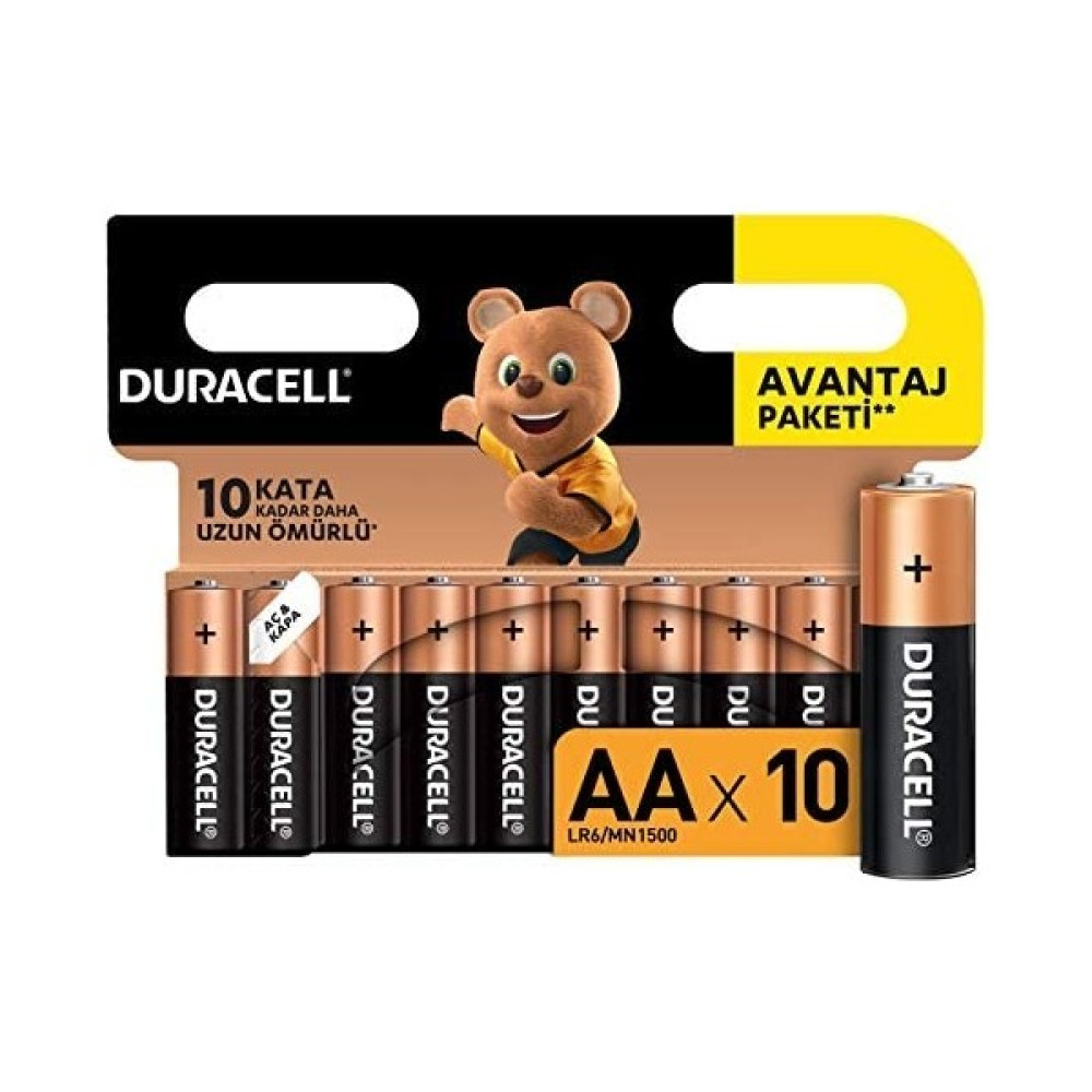 Duracell Alkalin 10'lu Aa Kalem Pil ve 10'lu Aaa Ince Kalem Pil Kalem & Yazı Gereçleri Fiyatı