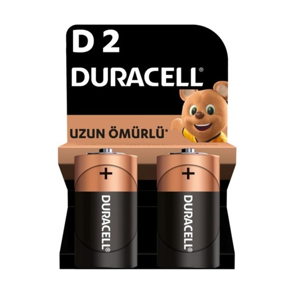 Duracell Alkalin D Piller 2’li - 2'li Normal & Şarj Edilebilir Piller Fiyatı