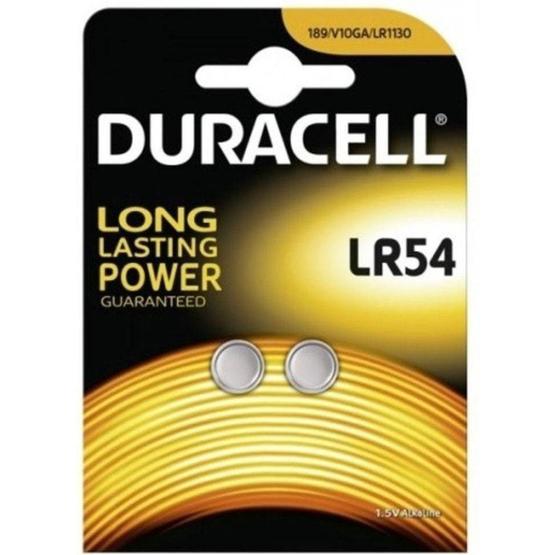 Duracell Alkaline LR54 1,5 Volt 2x10 Adet Düğme Pil Normal & Şarj Edilebilir Piller Fiyatı