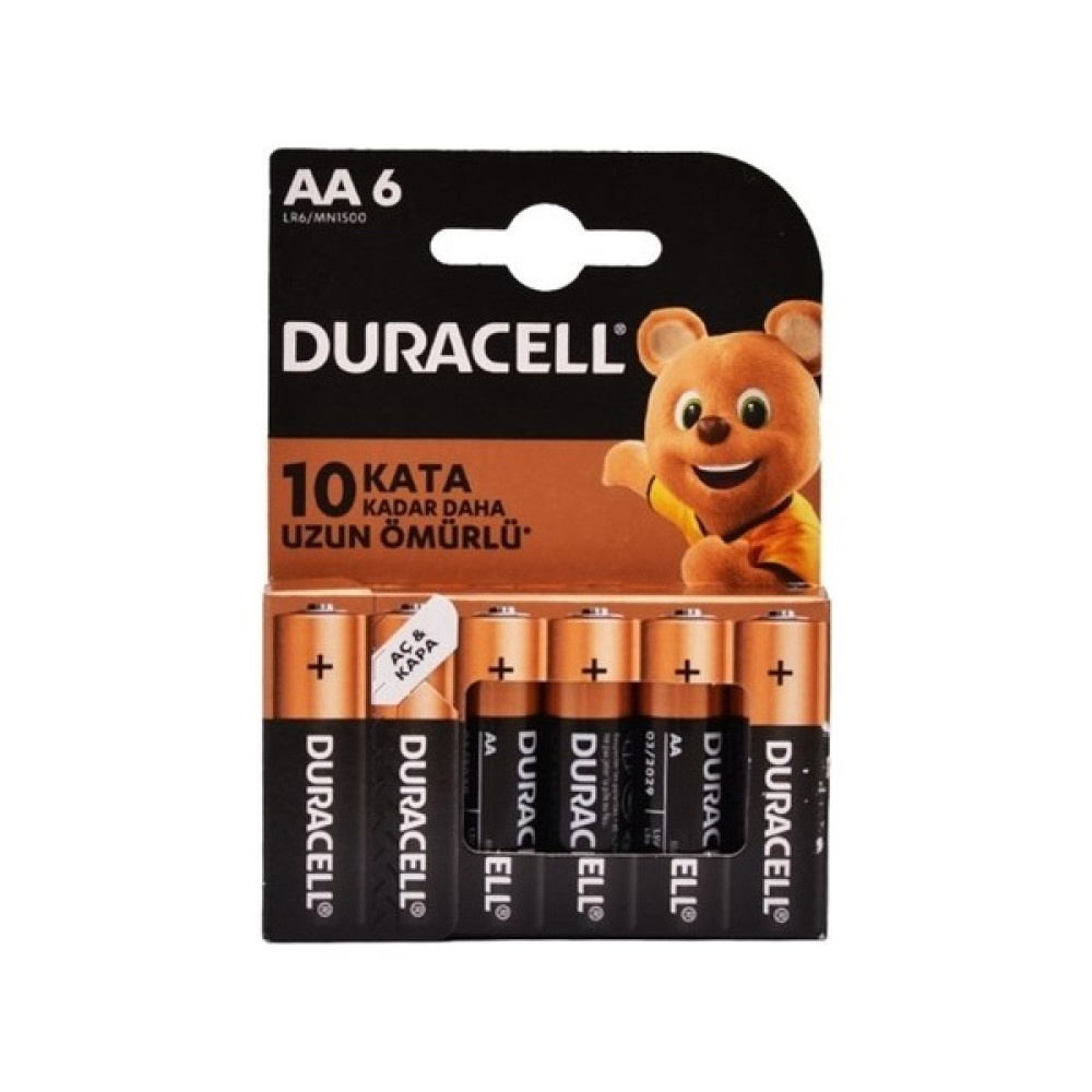 Duracell Basic LR6/MN1500 Aa Kalem Pil 6'lı - 6' lı Kalem & Yazı Gereçleri Fiyatı