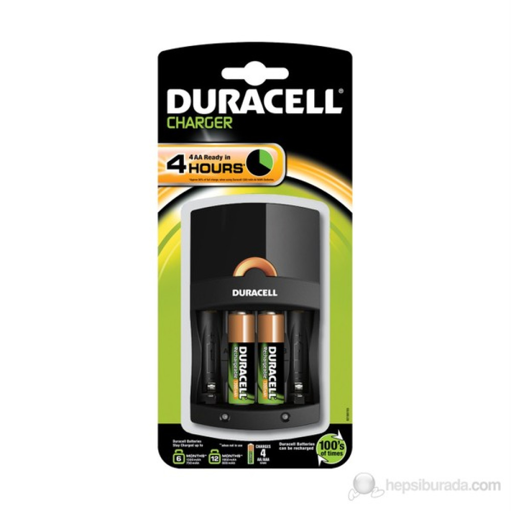 Duracell CEF 14 Pil Şarj Aleti + Şarj Edilebilir AA Kalem Pil 1300 mAh 2'li Paket Şarj Cihazları & Kitler Fiyatı