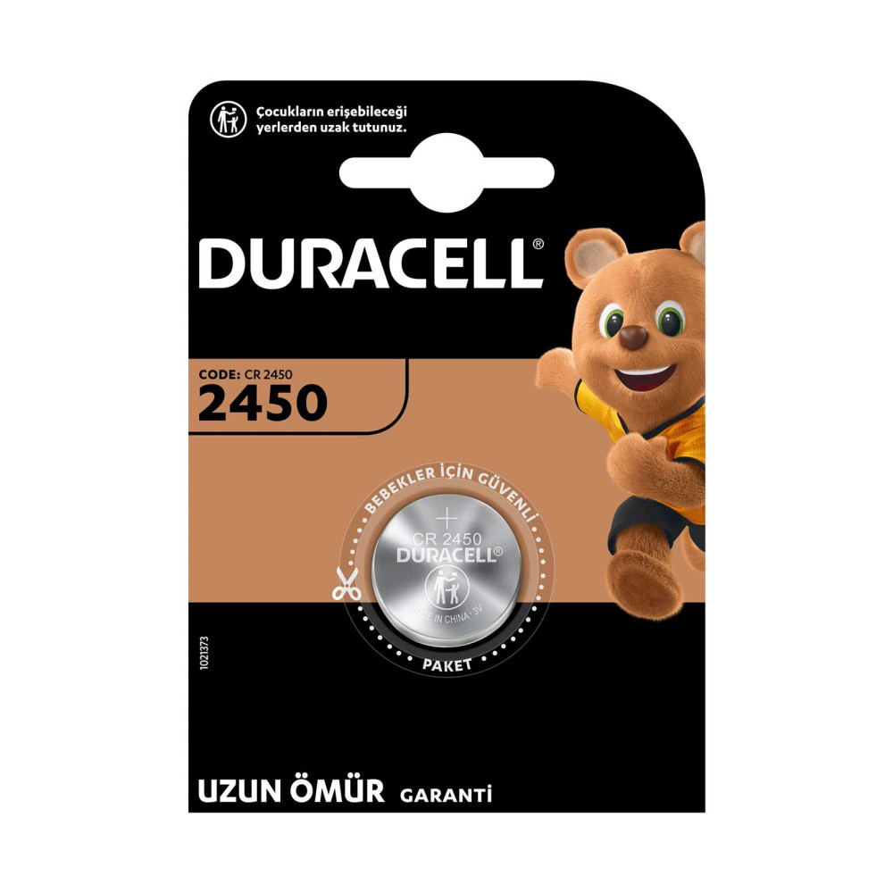 Duracell Düğme Pil 2450 Tekli 3 Volt Normal & Şarj Edilebilir Piller Fiyatı
