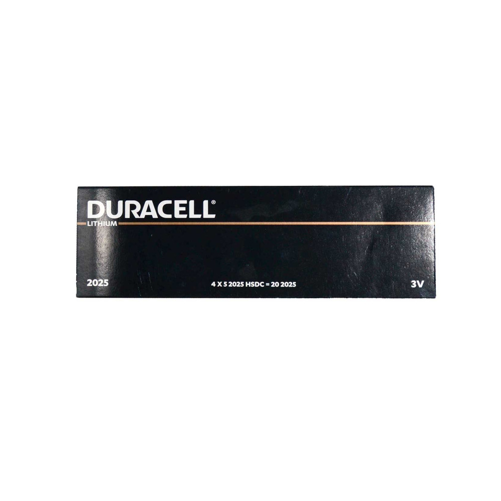 Duracell Düğme Pil HSDC 2025 5'li Kartela