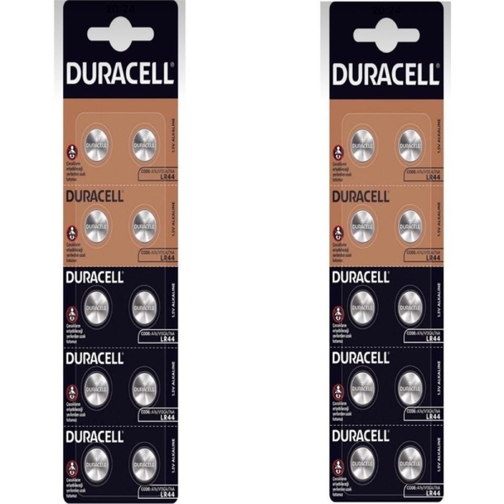 Duracell Lr 44 Pil 20'li Şarj Cihazları & Kitler Fiyatı