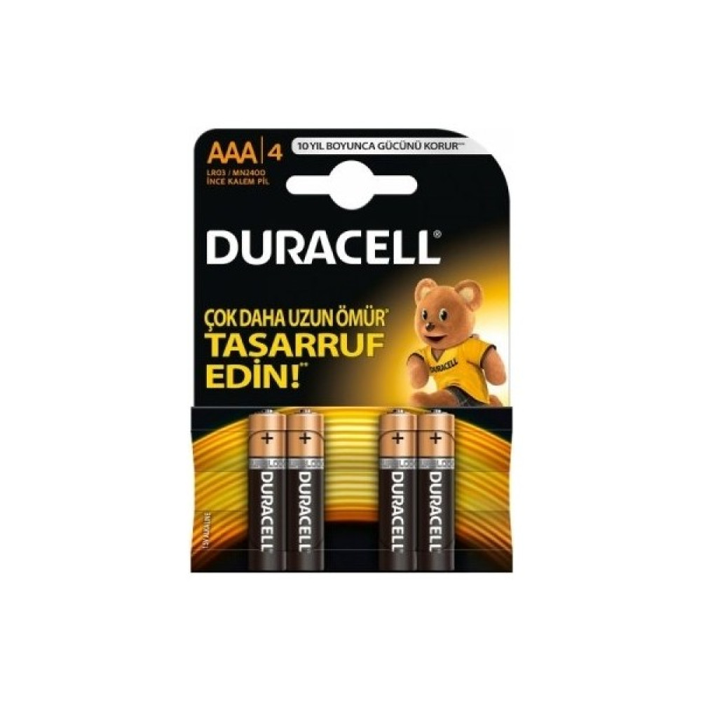 Duracell Orijinal Aaa LR03/MN2400 Ince Kalem Pil 4lü - 2' li Şarj Cihazları & Kitler Fiyatı