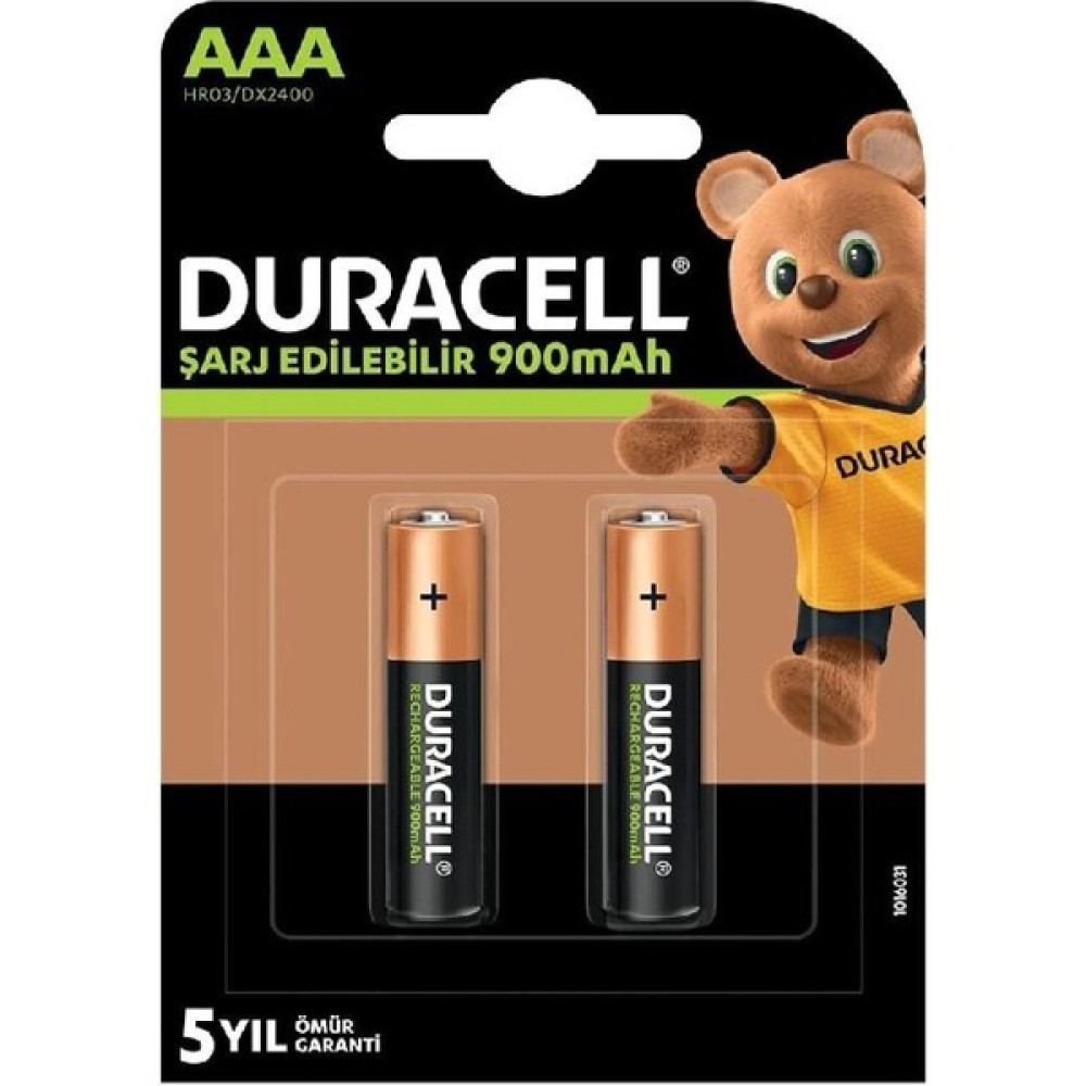 Duracell Şarjlı 900 Ma Aaa Ince Kalem Pil 2li Paket Şarj Cihazları & Kitler Fiyatı