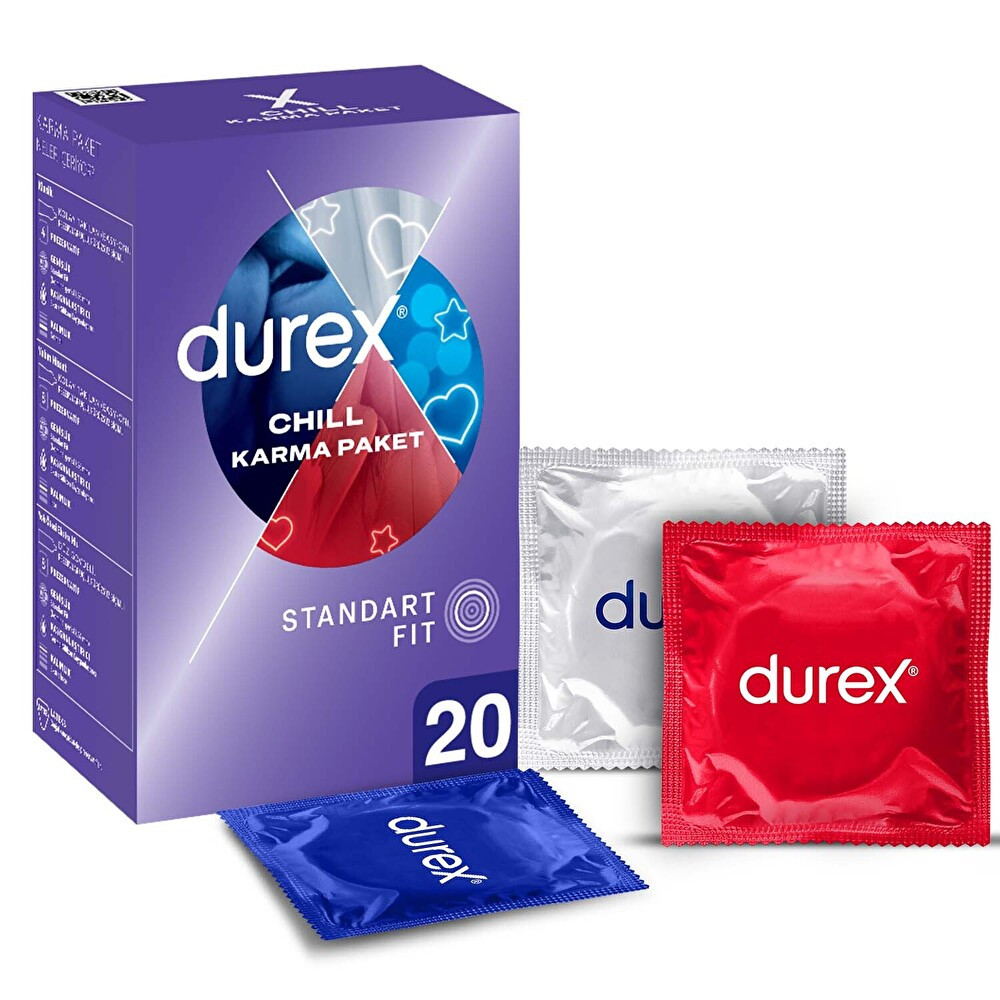 Durex Chill 20'li Prezervatif / Kondom Fiyatı
