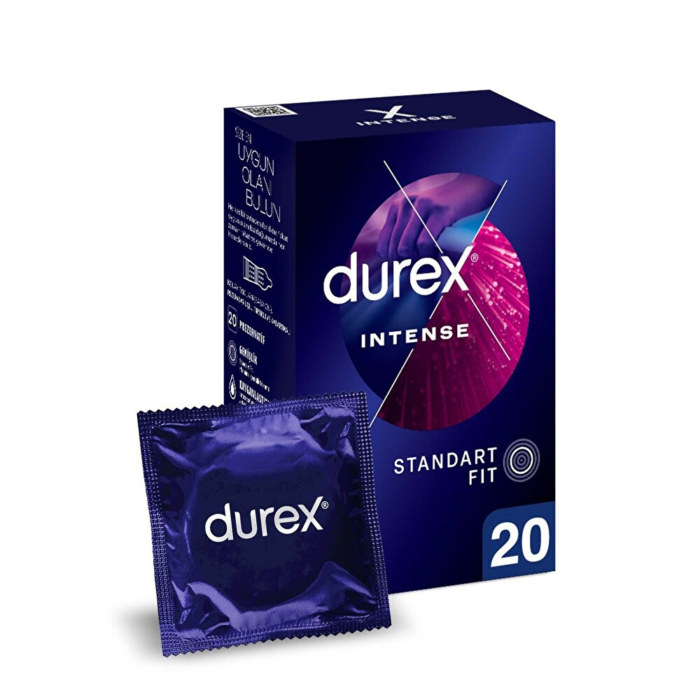 Durex Intense 20'li Prezervatif / Kondom Fiyatı