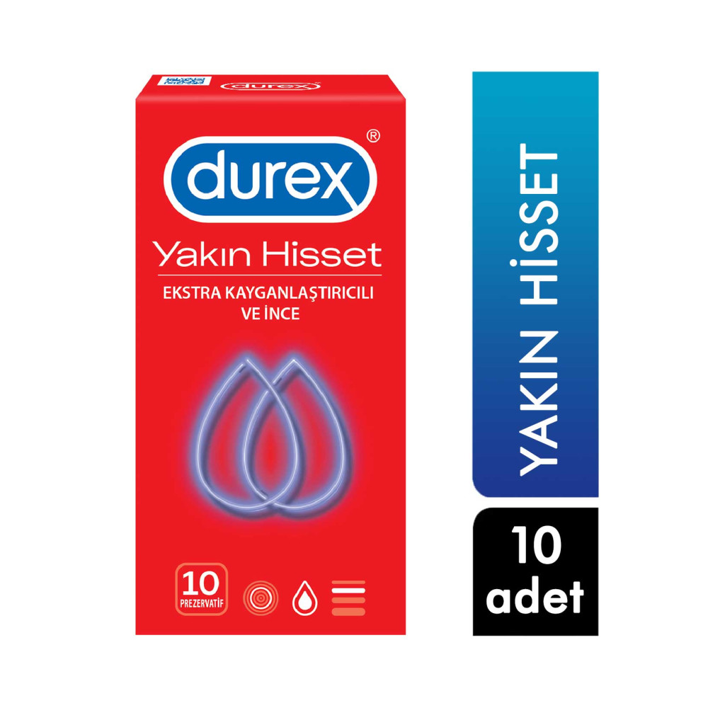 Durex Prezervatif 10'lu Yakın Hisset Prezervatif / Kondom Fiyatı