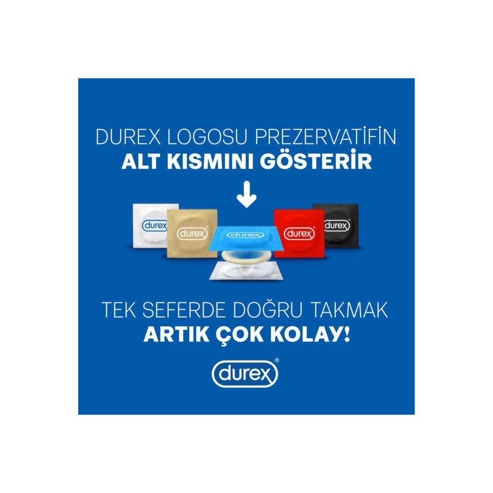 Durex Prezervatif 10'lu Yakın Hisset