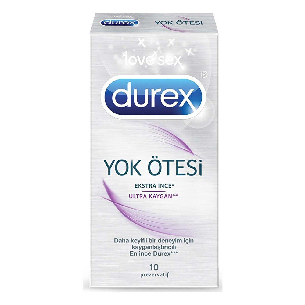 Durex Prezervatif Yok Ötesi Ultra Kaygan 10'lu Prezervatif / Kondom Fiyatı