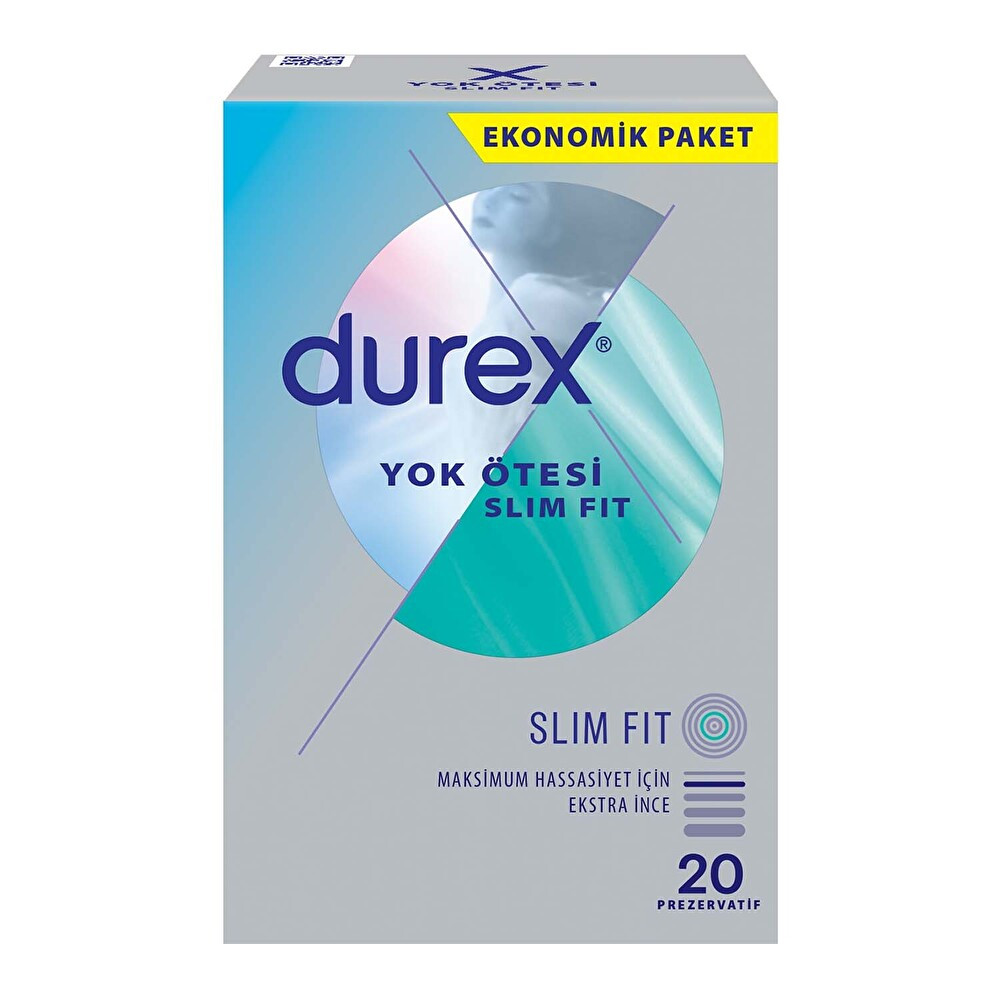 Durex Yok Ötesi Slim Fit Ekonomik Paket Prezervatif / Kondom Fiyatı