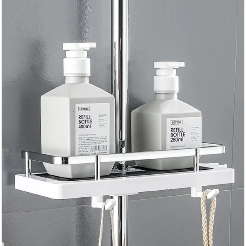durgunstore Banyo Duş Rafı Şampuanlık Sabunluk Organizer Banyo Rafı Fiyatı