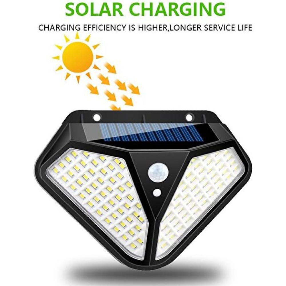 Durgunstore Hareket Sensörlü Güneş Enerjili LED Aydınlatma Dış Mekan Bahçe 102 LED Li Led Aydınlatmalar Fiyatı