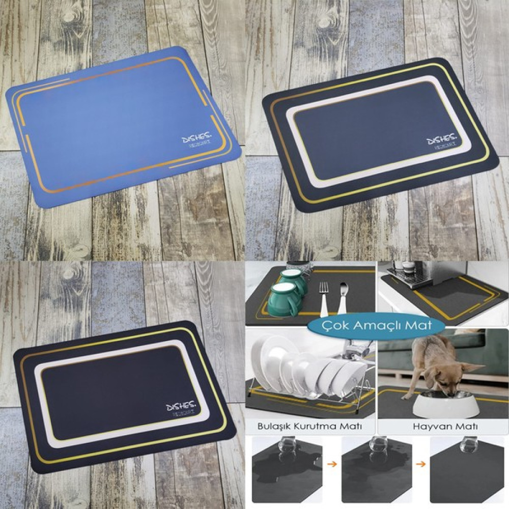 Durgunstore Sihirli Tezgah Üstü Bulaşık Yıkama Matı Pratik Mutfak Gereçleri Fiyatı