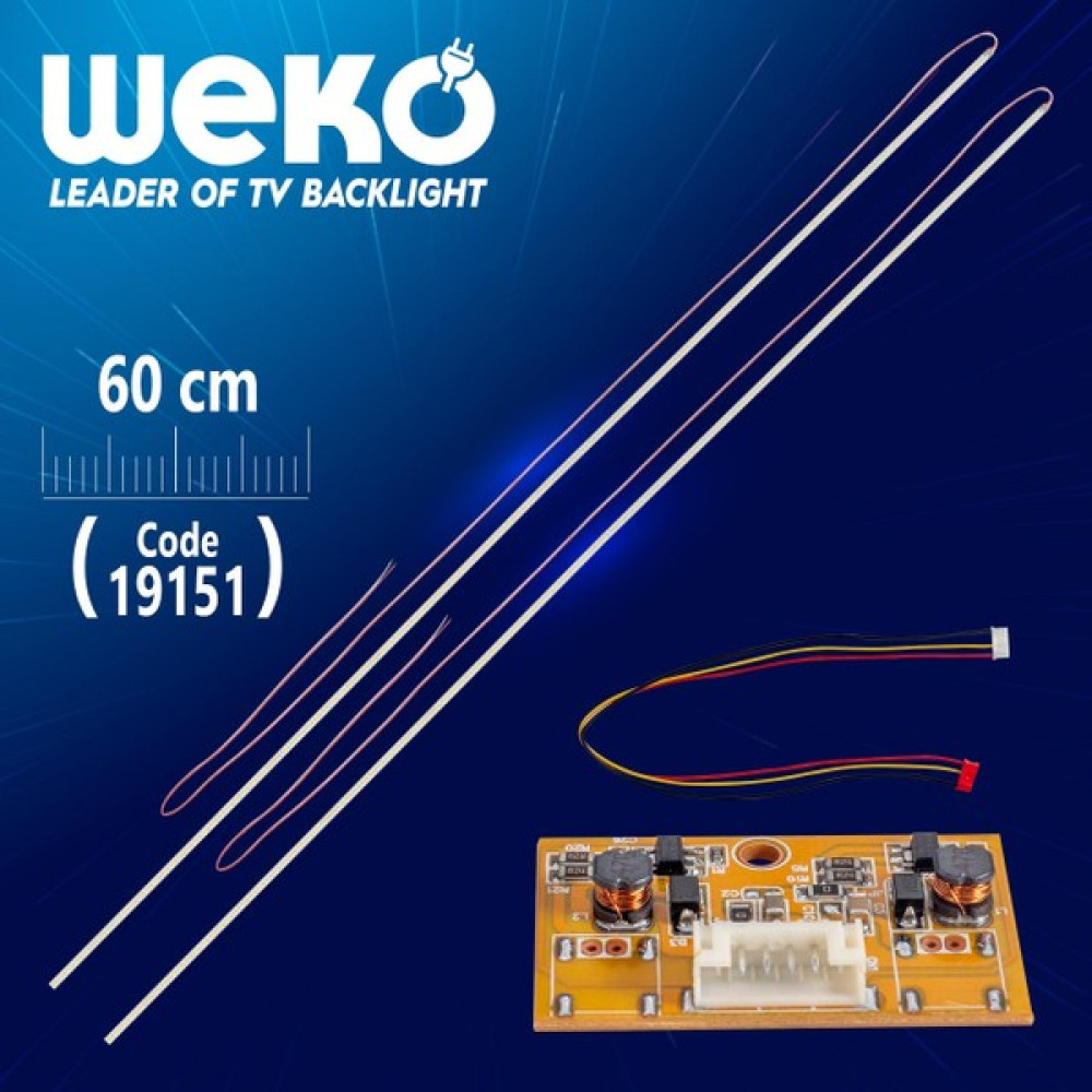 Durgunstore Unıversal 3lü Kesilebilir 60 cm (42 Altı Için) 2 x Çubuk Eled + Drıver (81) Led Aydınlatmalar Fiyatı