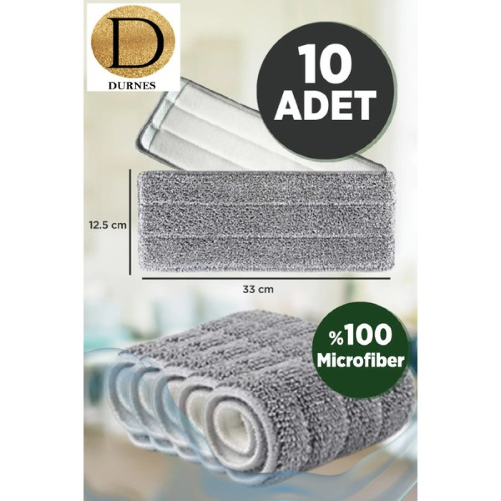 Durnes Tablet Mop Yedek Bez - 10 Adet - Gri Oto Boyaları Fiyatı