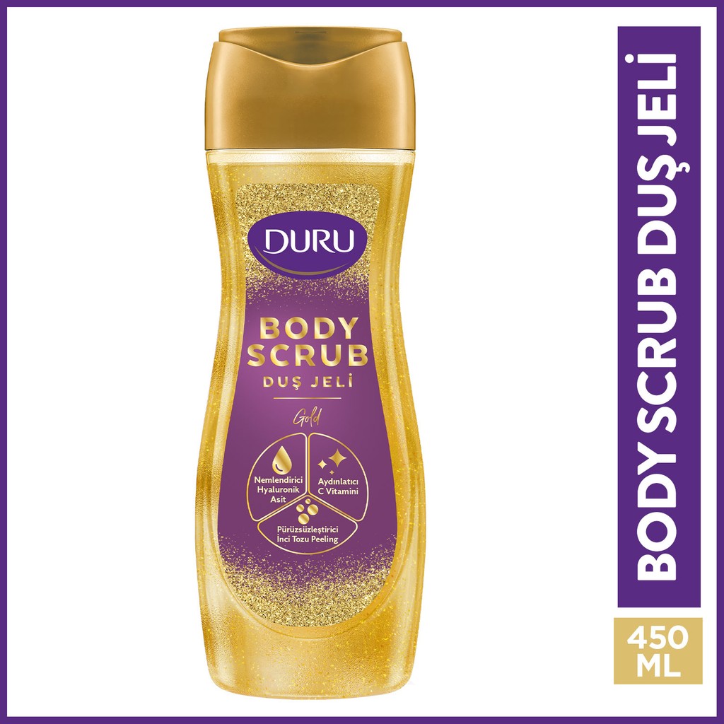 Duru Body Scrub Gold Duş Jeli 450 ml Giyim & İç Giyim Fiyatı