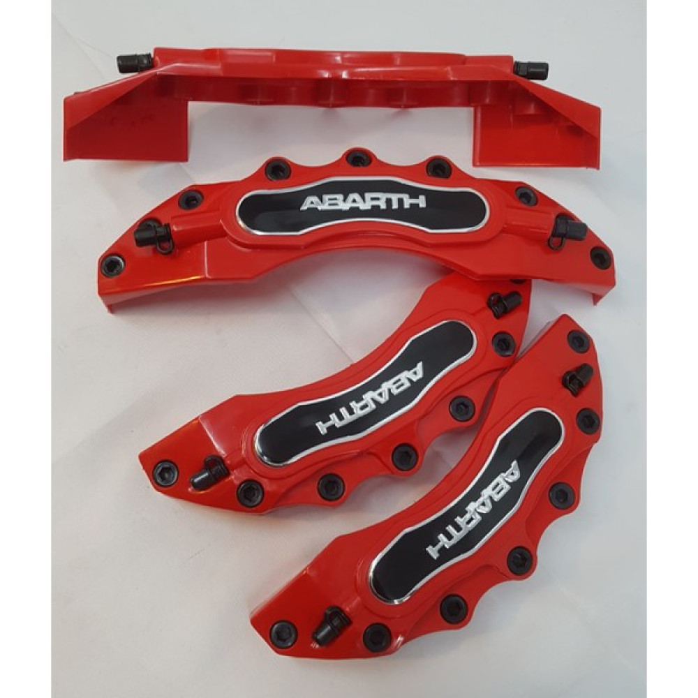 Duru Doruk Kaliper Kapağı Abarth Kırmızı Renk 4lü Set Siyah Logo Oto Boyaları Fiyatı