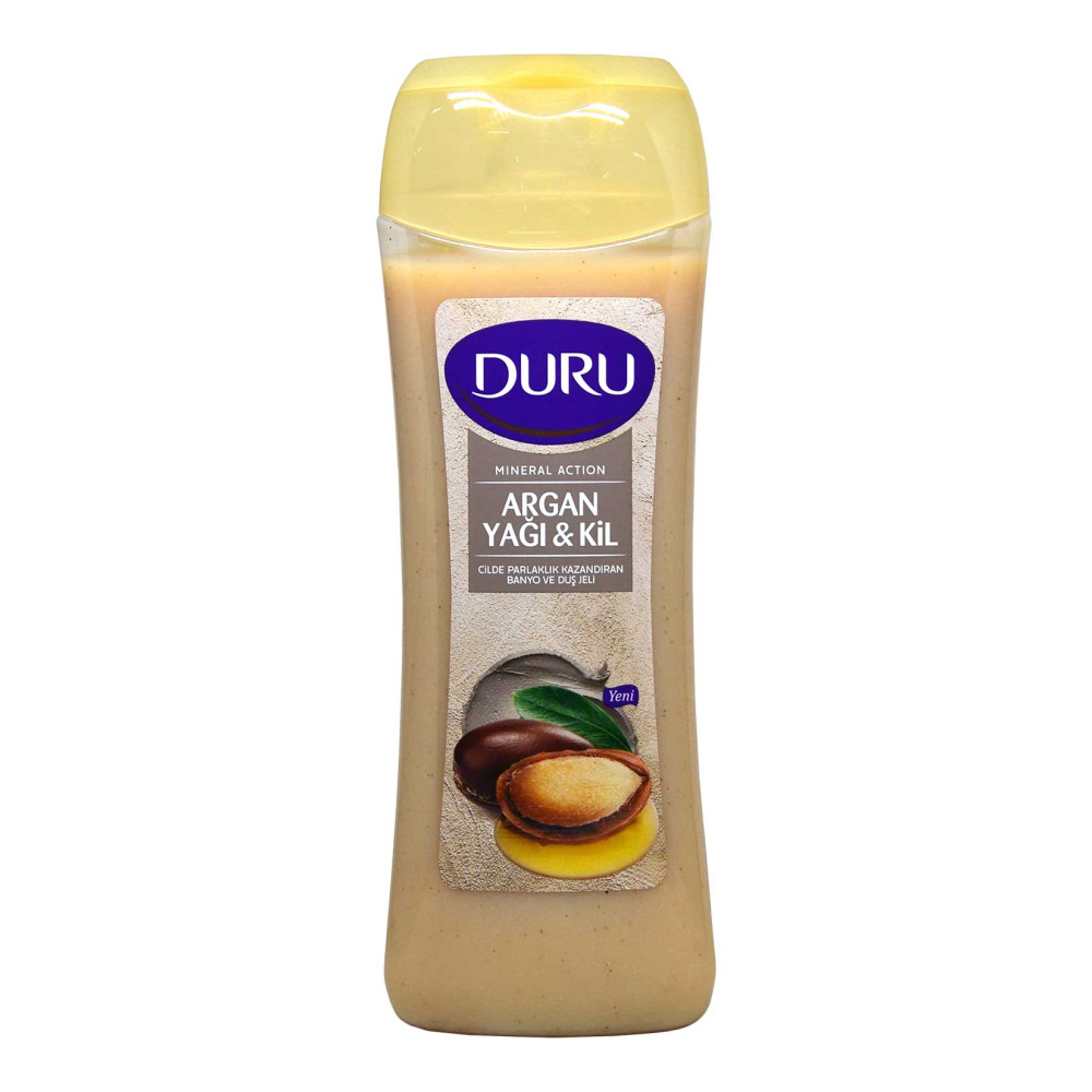 Duru Duş Jeli 450 ml Argan Yağı & Kil
