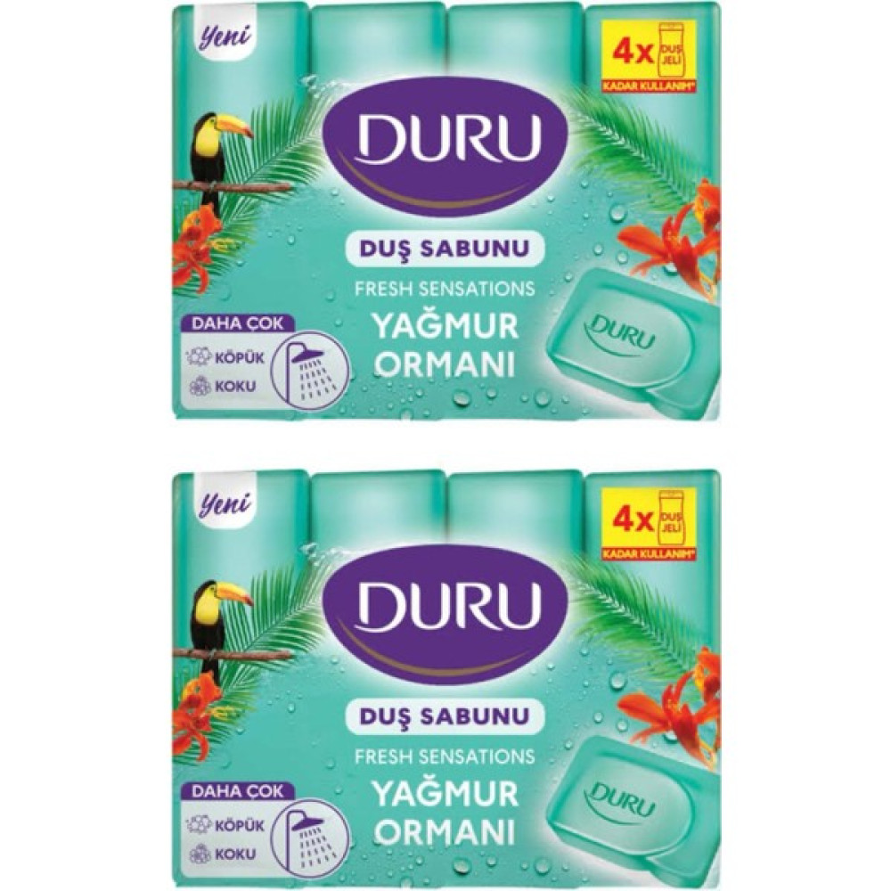 Duru Duş Sabunu Yağmur Ormanları 4'lü 600 gr 2ADET Oto Boyaları Fiyatı