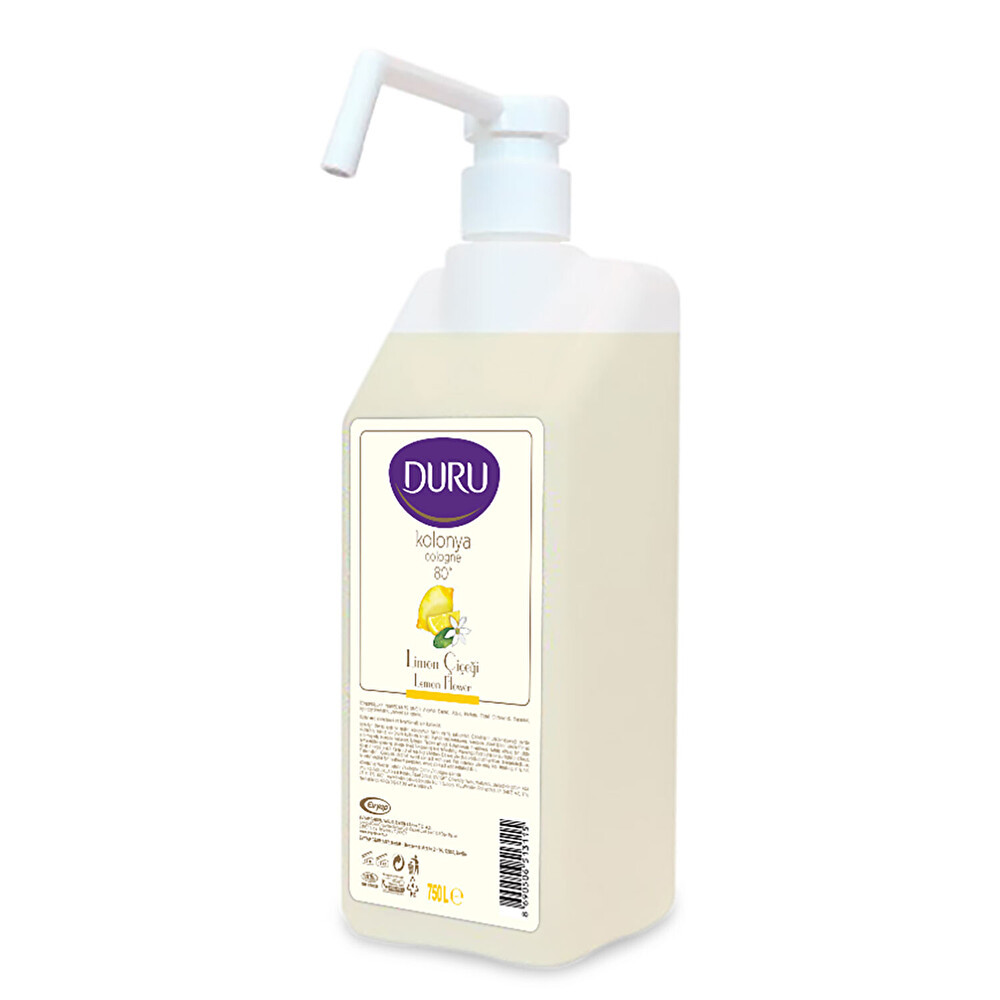 Duru Limon Kolonyası 750 ml Pompalı Kolonya & Gülsuyu Fiyatı