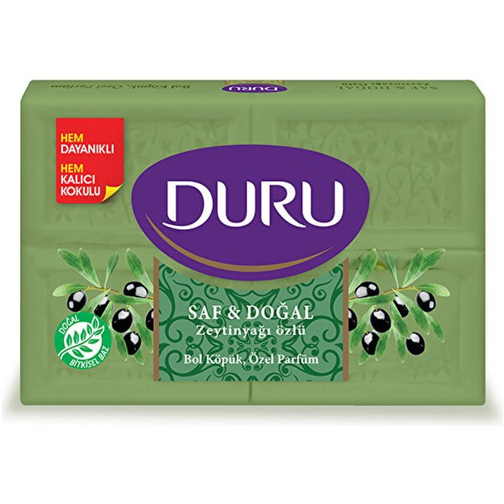 Duru Saf & Doğal Zeytinyağlı 4 Adet Kalıp Sabun 600GR Oto Boyaları Fiyatı