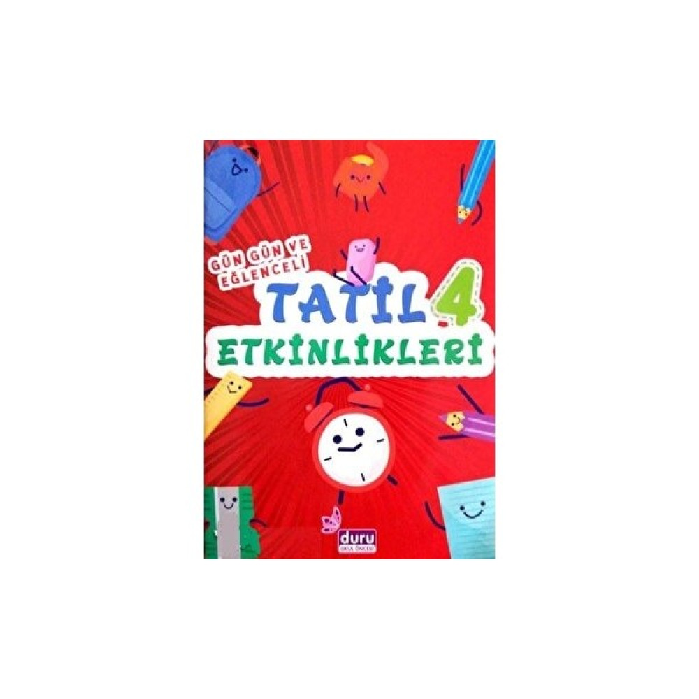 Duru Yayınları 4. Sınıf Gün Gün ve Eğlenceli Tatil Etkinlikleri Tüm Dersler Fiyatı