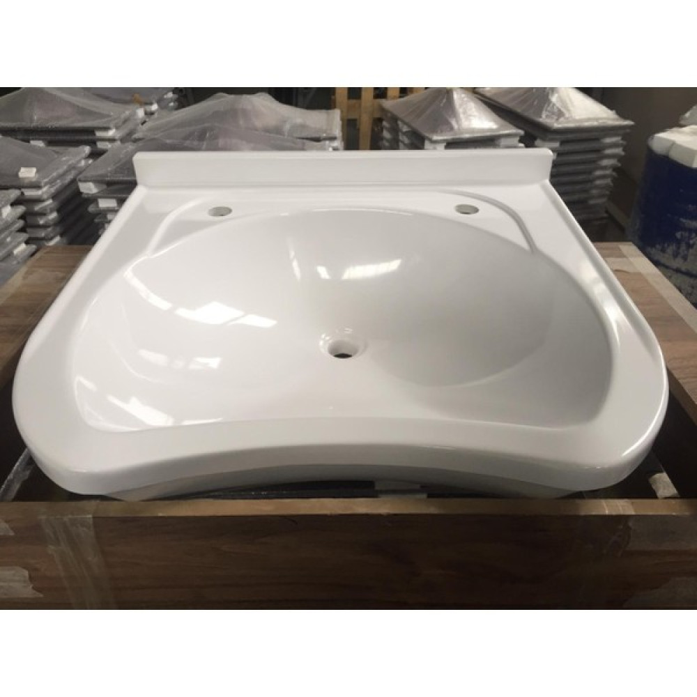 Durucam Dökme Akrilik Berber Lavabosu Beyaz 60X60 cm Lavabo Fiyatı