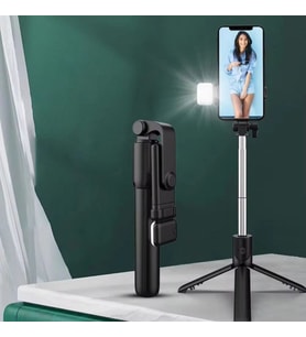 Durukar® Kendiliğinden LED Işıklı Kumandalı Uzayabilen Selfie Çubuğu,Masa Üstü Tripod Telefon Fiyatı