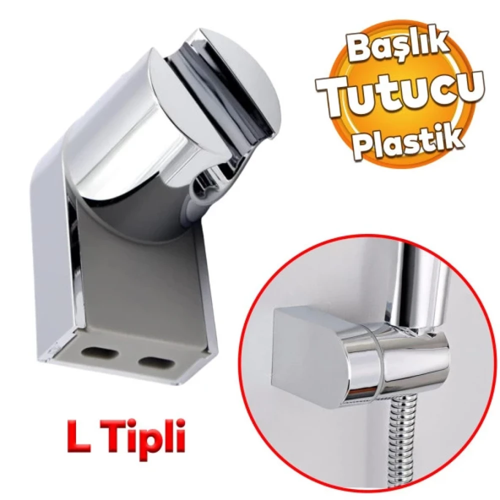 Dus Basligi Tutacagi Banyo Telefon Hortum Baslik Tutamagi Duvara Sabitleme Ayarlanabilir L Tipli Duş Başlığı Fiyatı