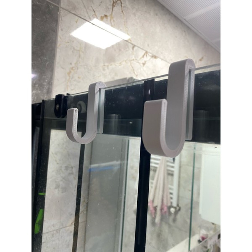 Duşakabin askısı ve havlu askısı 4 adet - Beyaz Banyo Askılık Fiyatı