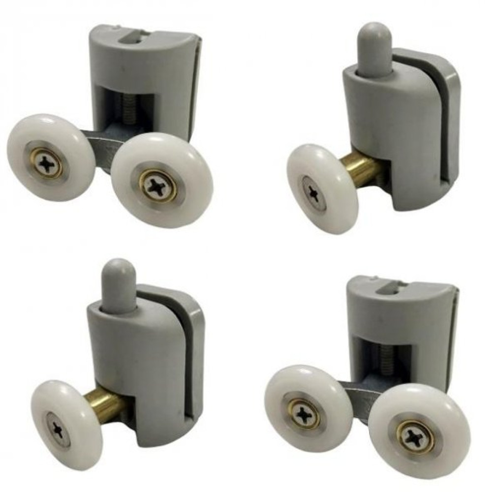 Dusakabin Tekerlegi Rulman 4 Lu Set Gri Teker Capi 22 Mm Duşakabin Fiyatı