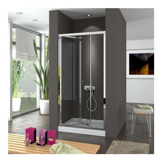 Duşakabincim 89 cm Katlanır Sürgülü Cam Duşakabin