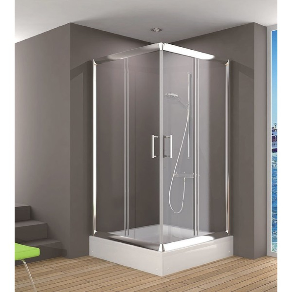 Duşakabincim Dikdörtgen Kare Duşakabin Tekne Takım - 80 cm x 90 cm Duşakabin Fiyatı