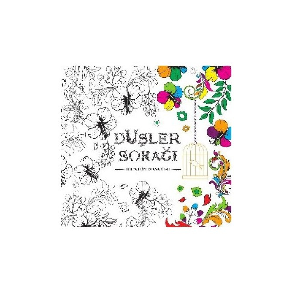 Düşler Sokağı (Her Yaş İçin Boyama Kitabı)-Kolektif Sanat Mimari Kitapları Fiyatı