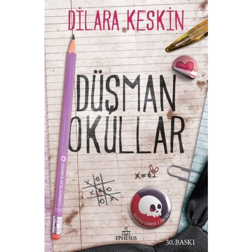 Düşman Okullar (Karton Kapak) - Dilara Keskin Öykü Kitapları Fiyatı