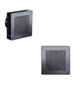 Vortice Punto Evo Gold Nero Black Mimari Uygulama İdeal Tasarım Kesintisiz Çalışma Havalandırma Fanı Banyo Mutfak AGMair Agm Aspiratörler Fiyatı