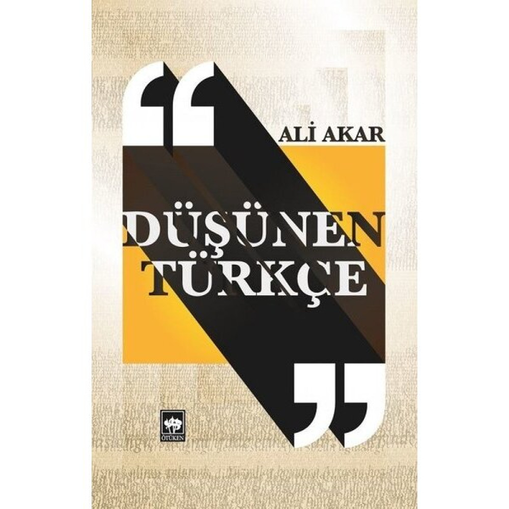 Düşünen Türkçe - Ali Akar Deneme - İnceleme Fiyatı