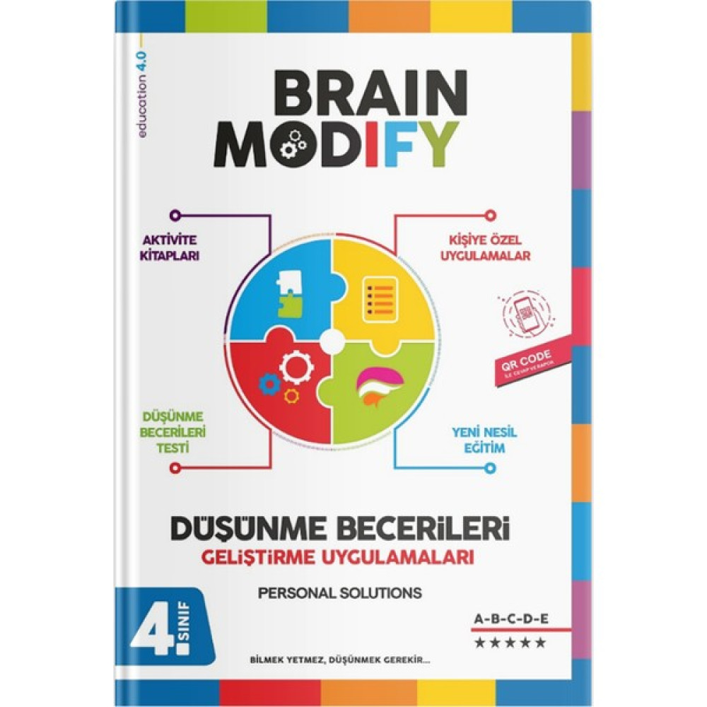Düşünme Becerileri Geliştirme Uygulamaları Kitabı 4. Sınıf Zeka Geliştirici Kitaplar Fiyatı